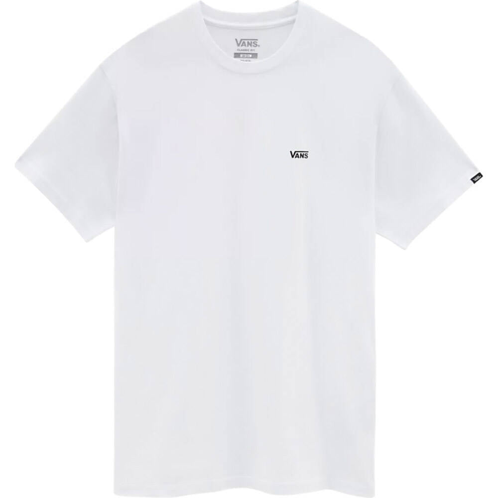 Vans Chest Logo T Shirt - White/Black