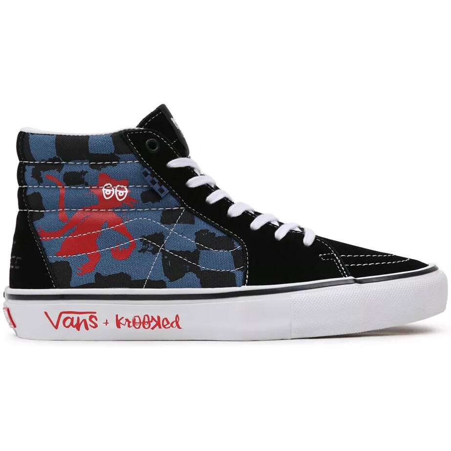 Vans Sk8-Hi Skate Shoes - Krooked By Natas