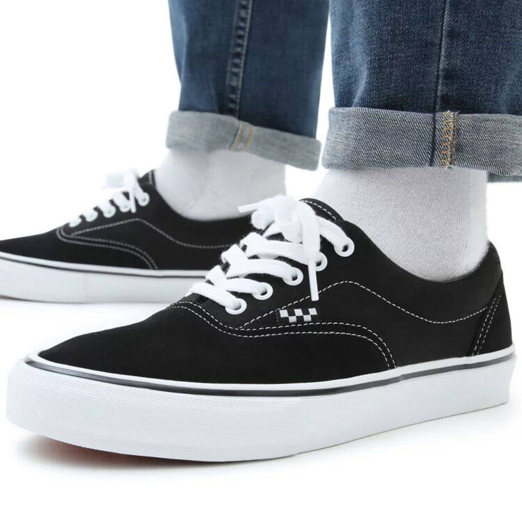 Vans Skate Era Skate Shoes - Black/White