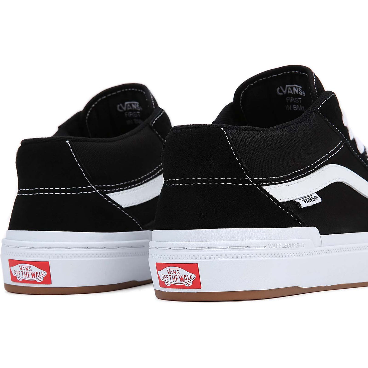Vans BMX Style 114 Skate Shoes - Black/White