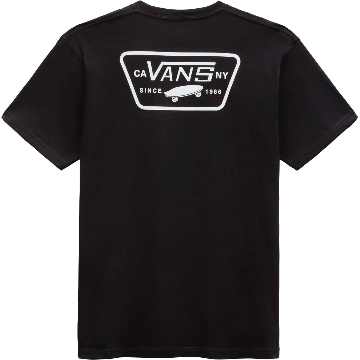 Vans Full Patch Back T Shirt - Black/White