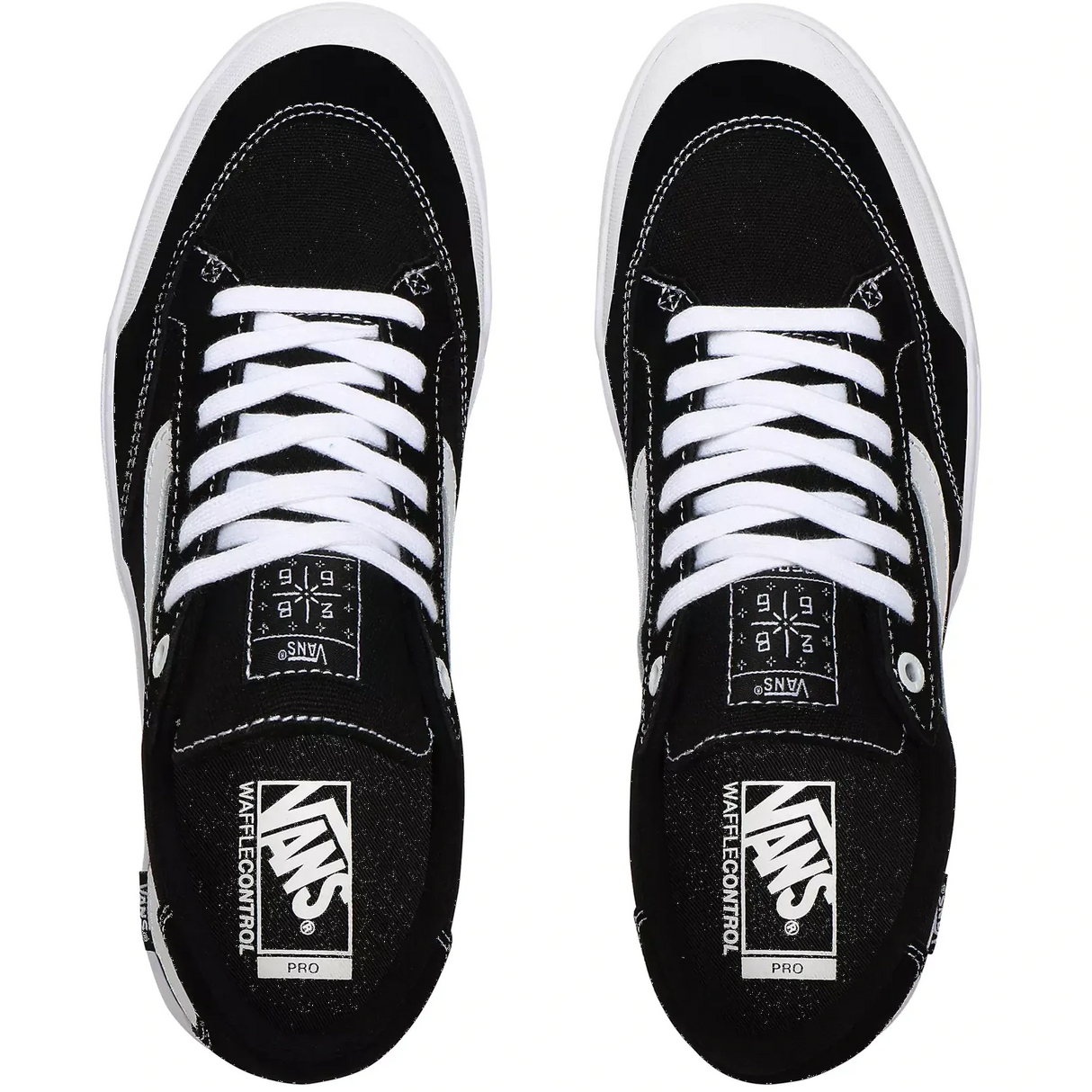 Vans Berle Pro Skate Shoes - Black/True White