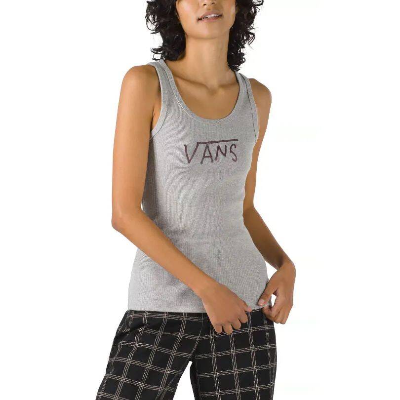 Vans Breana Rib Tank Top - Cement Heather