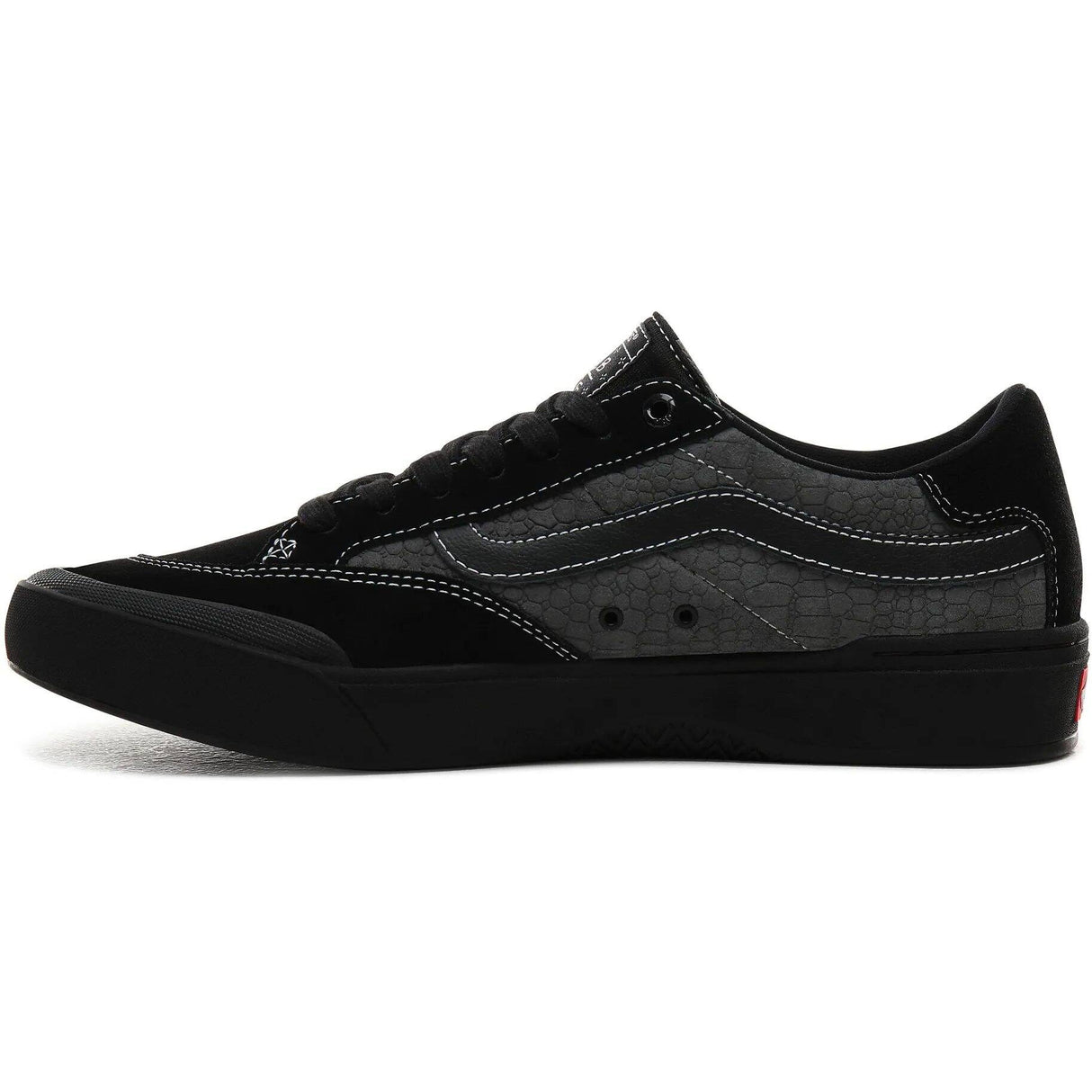 Vans Berle Pro (Croc) Skate Shoes - Black/Pewter