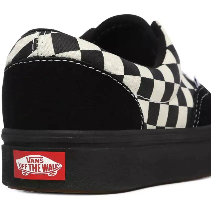 Vans ComfyCush Era Skate Shoes - (Mixed Media) Antique White/Black