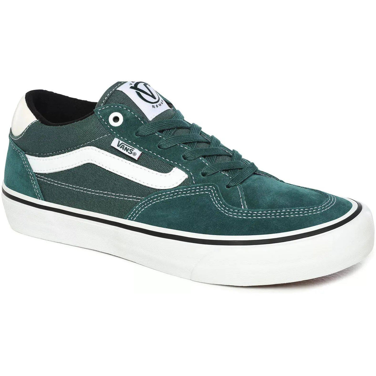 Vans Rowan Pro Skate Shoes - Pine/White