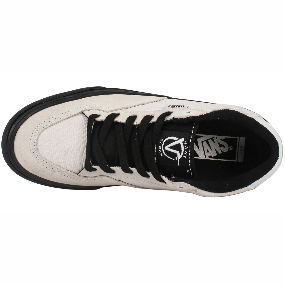 Vans Rowan Pro Skate Shoes - White/Black