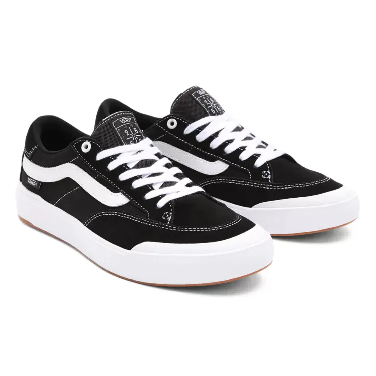 Vans Berle Skate Shoes - Black/White