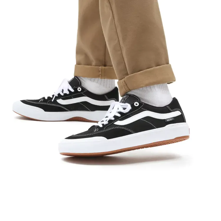 Vans Berle Skate Shoes - Black/White