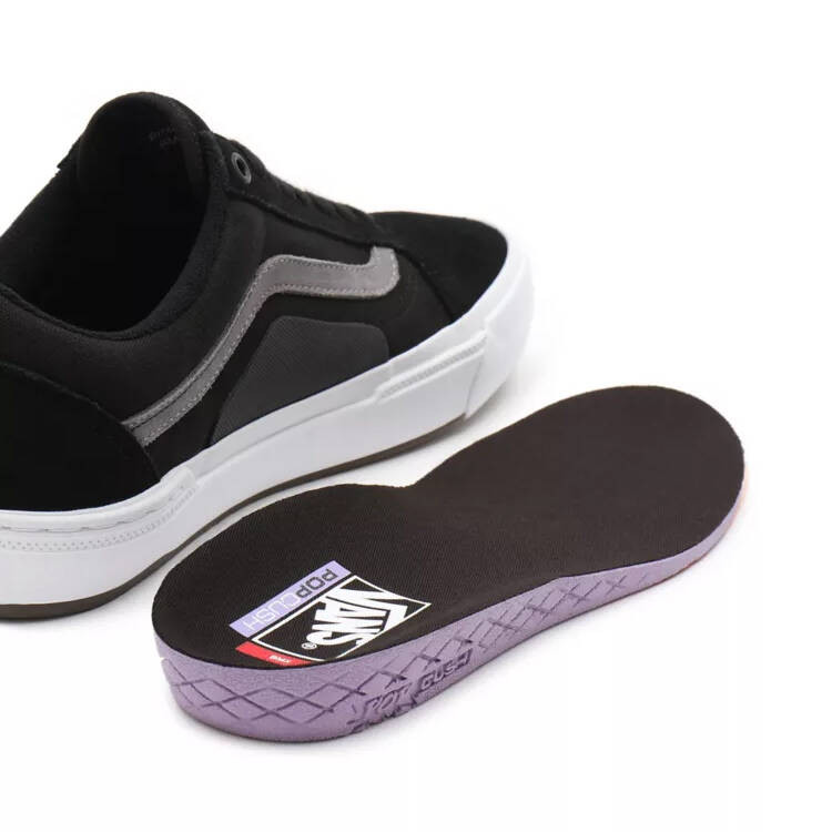 Vans BMX Old Skool Skate Shoes - Black/Grey/White