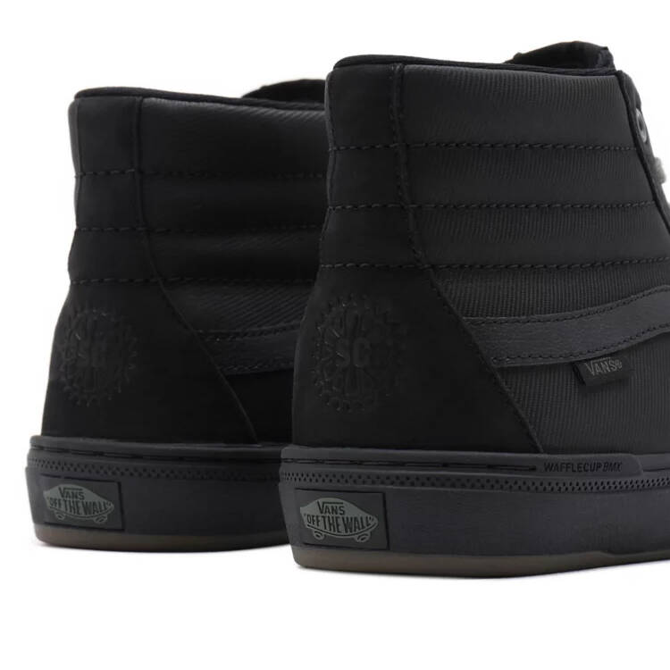 Vans BMX Sk8-Hi (Scotty Cranmer) High Top Skate Shoes - Black/Thyme