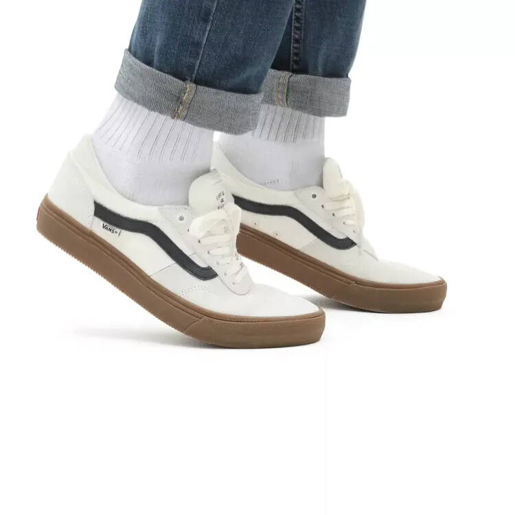 Vans Gilbert Crockett Skate Shoes - Marshmallow/Gum