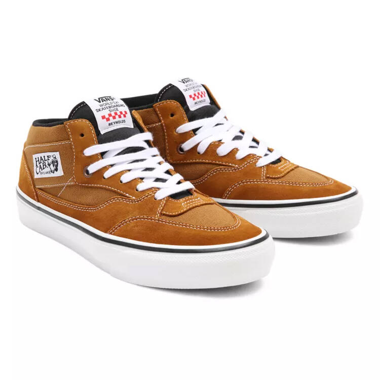 Vans Skate Half Cab '92 (Reynolds) Skate Shoes - Golden Brown