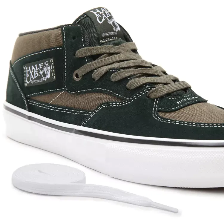 Vans Skate Half Cab Skate Shoes - Scarab/Military