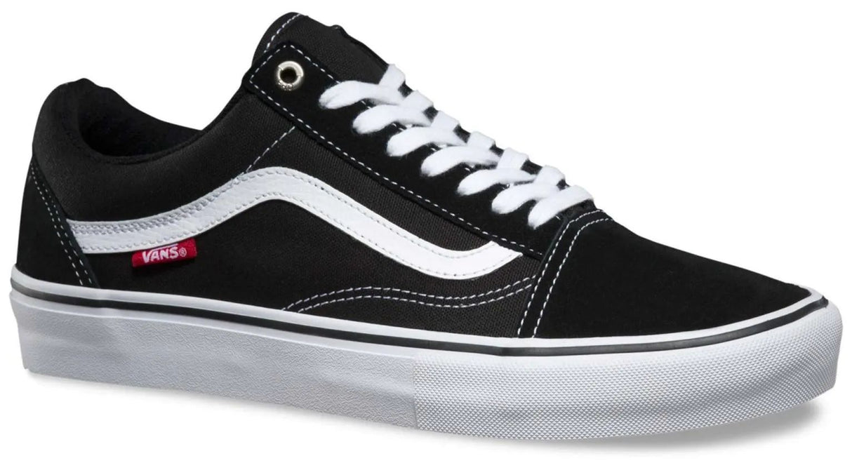 Vans Old Skool Pro Skate Shoes - Black/White