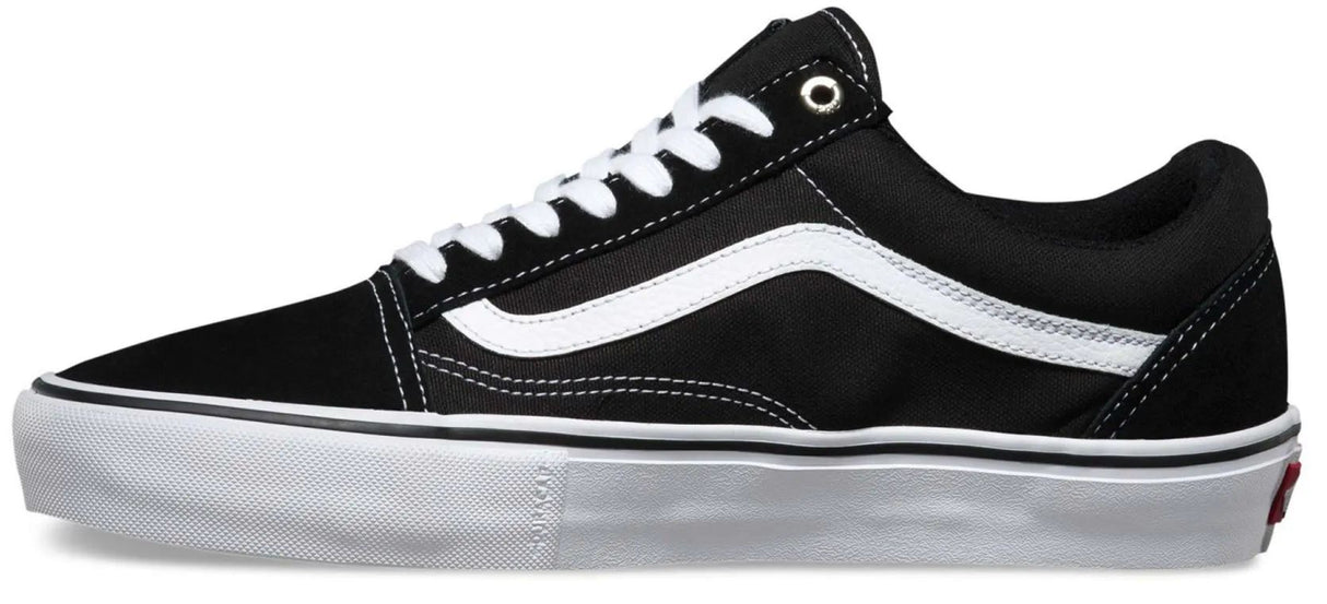 Vans Old Skool Pro Skate Shoes - Black/White