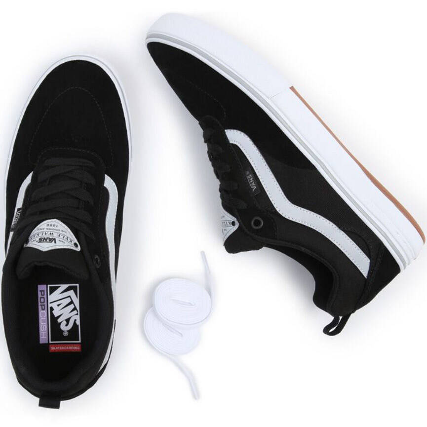 Vans Kyle Walker Skate Shoes - Black/Reflective