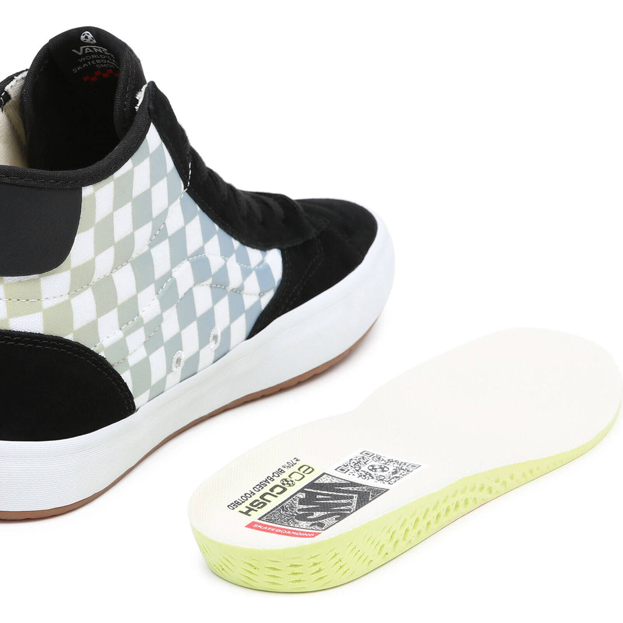Vans The Lizzie Skate Shoes - Checkerboard Black/Multi