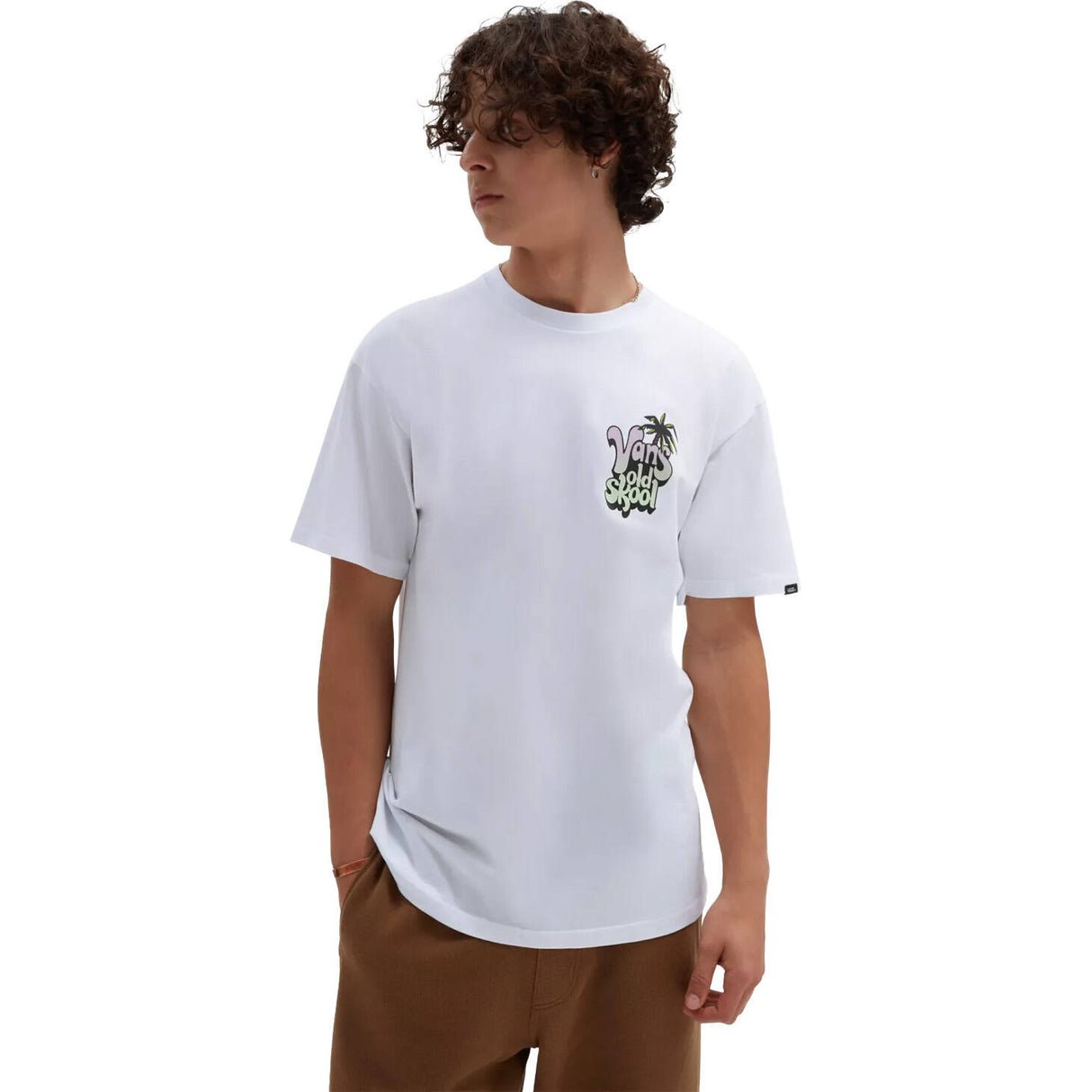 Vans Paradise Palm T Shirt - White