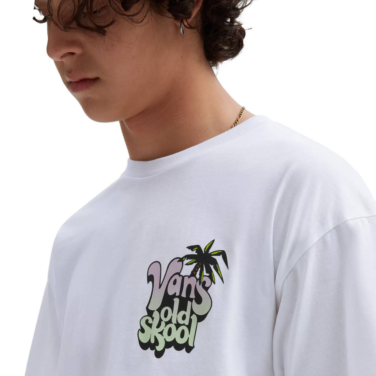 Vans Paradise Palm T Shirt - White