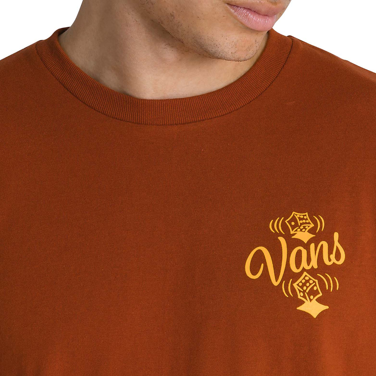 Vans Sixty Sixers Club T Shirt - Burnt Henna