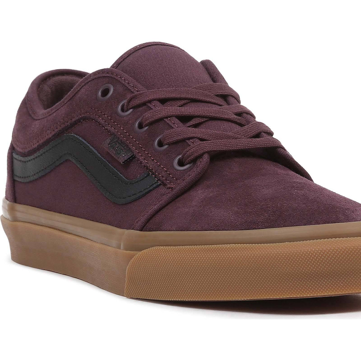 Vans Chukka Low Sidestripe Skate Shoes - Port/Gum