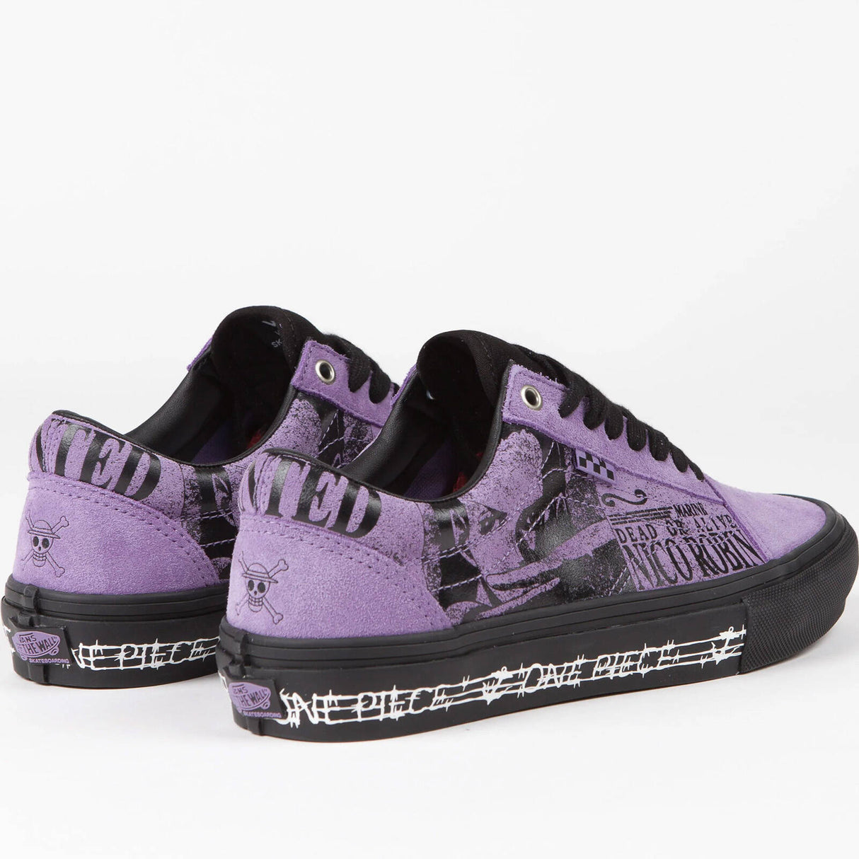 Vans X One Piece Old Skool Skate Shoes - Nico Robin Wanted
