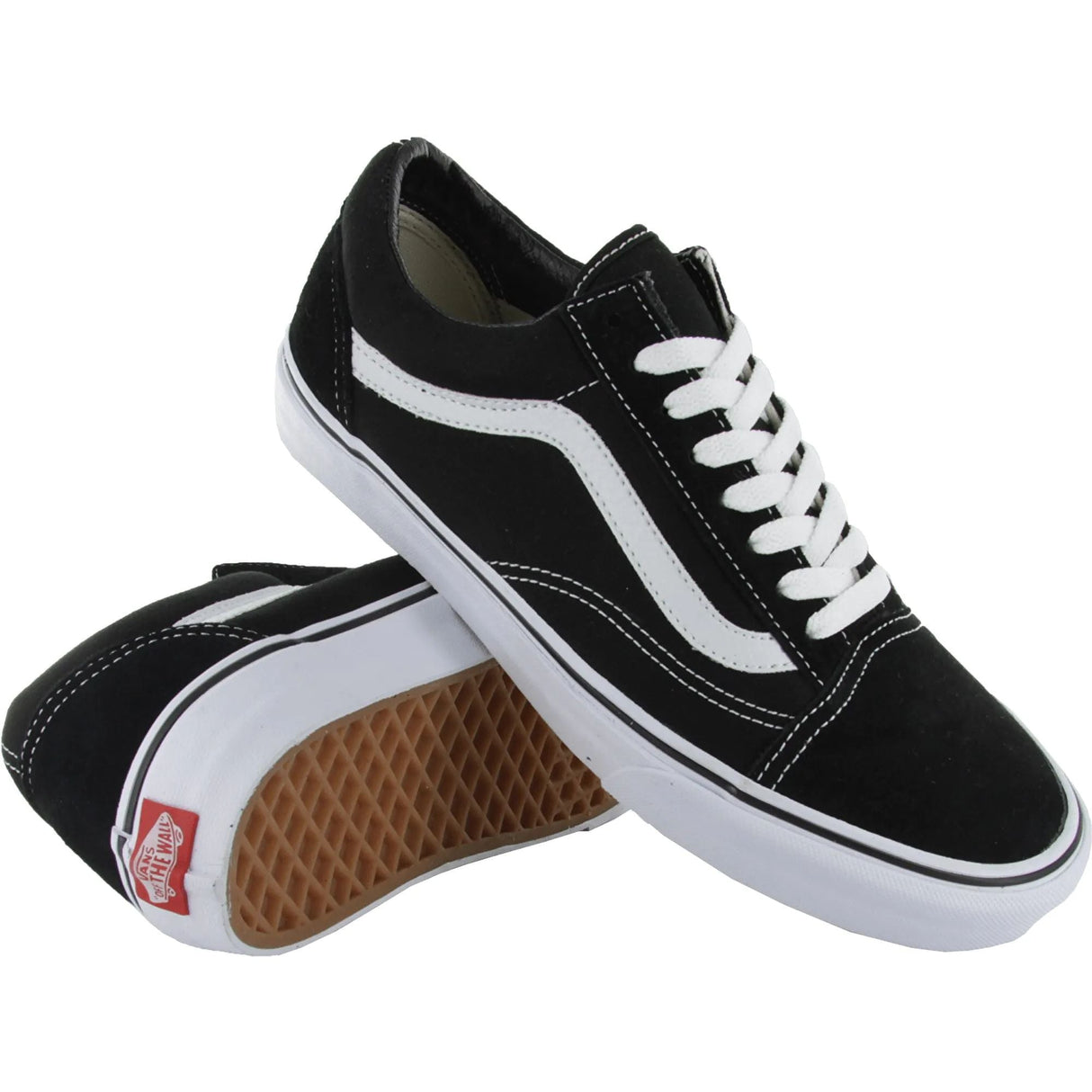 Vans Old Skool Skate Shoes - Black/White