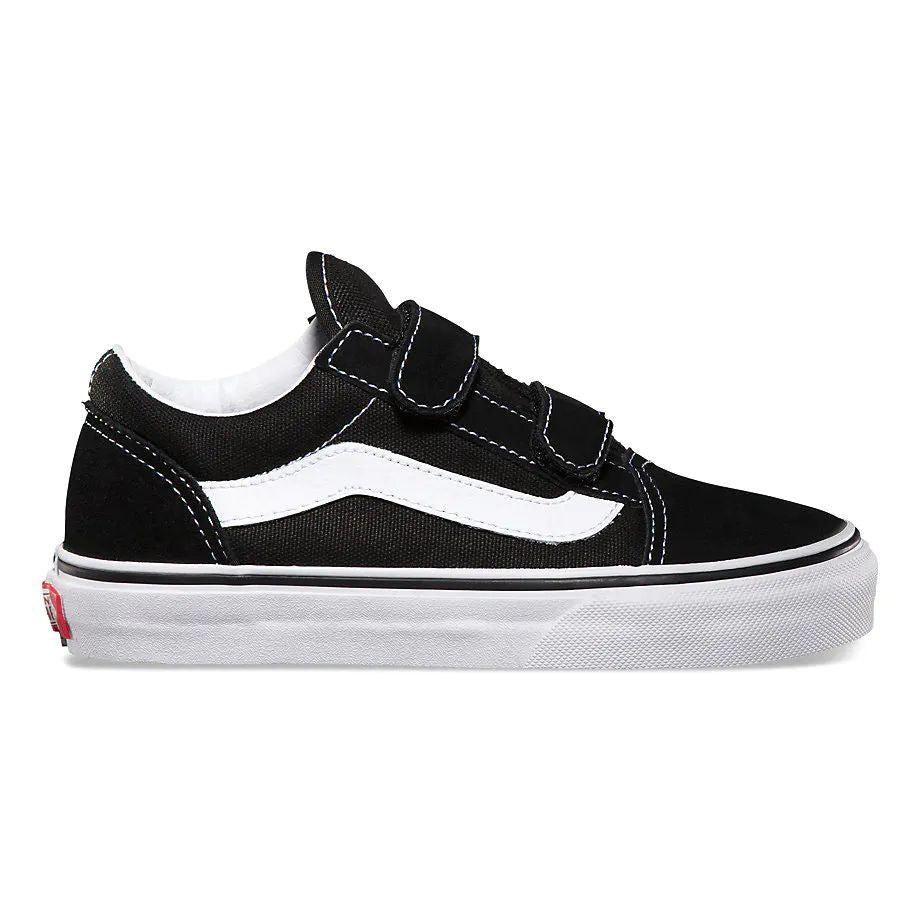Vans Old Skool V Kids Shoes - Black/White