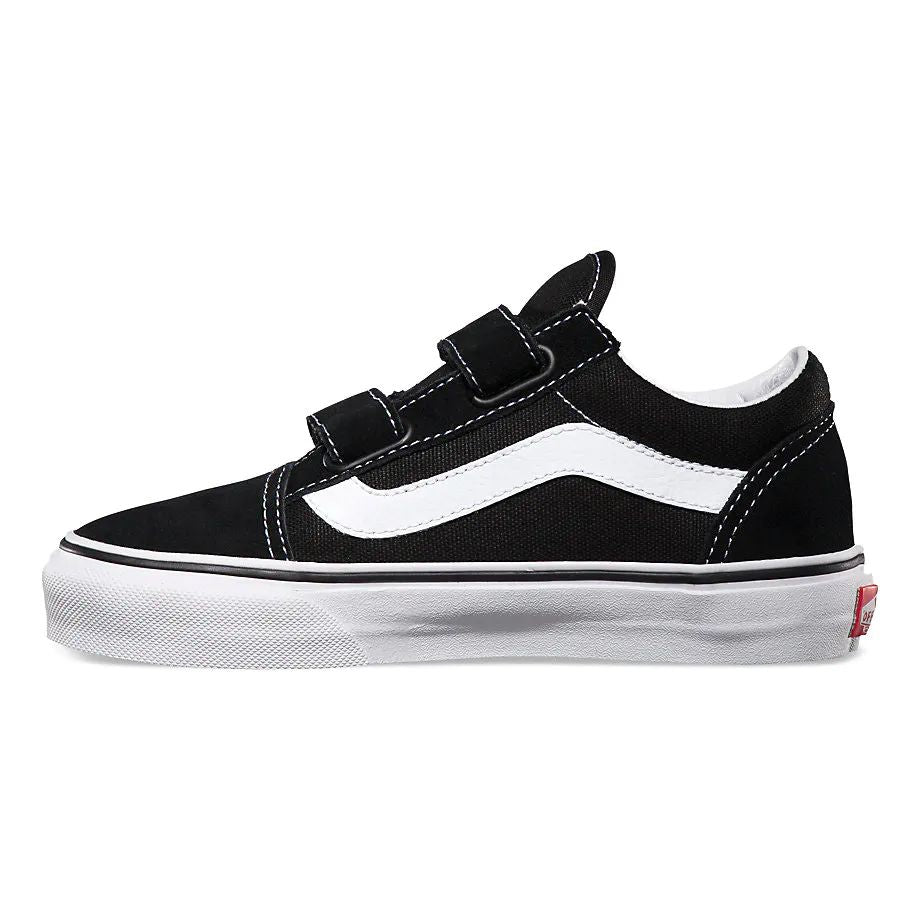 Vans Old Skool V Kids Shoes - Black/White