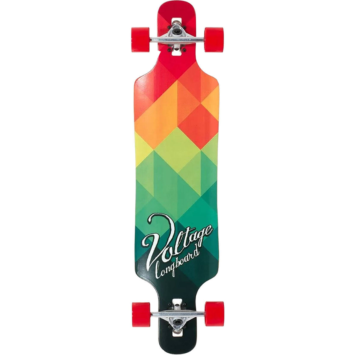 Voltage Drop Through Complete Longboard - Red/Green 39''