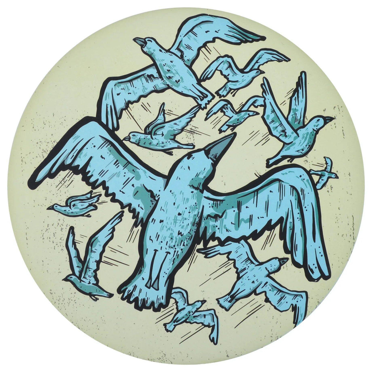 Waboba Wingman Artist Series Frisbee - Birds