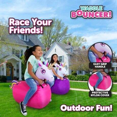 Waddle Hip Space Hopper - Unicorn