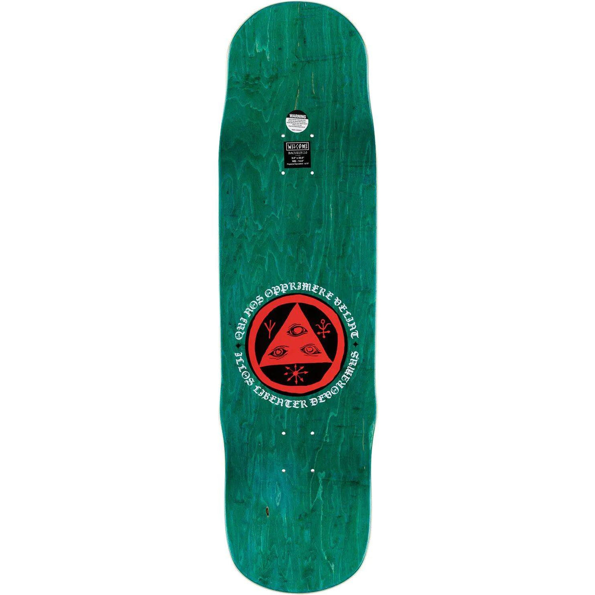 Welcome Tusk Vargas on Effigy Skateboard Deck 8.8''