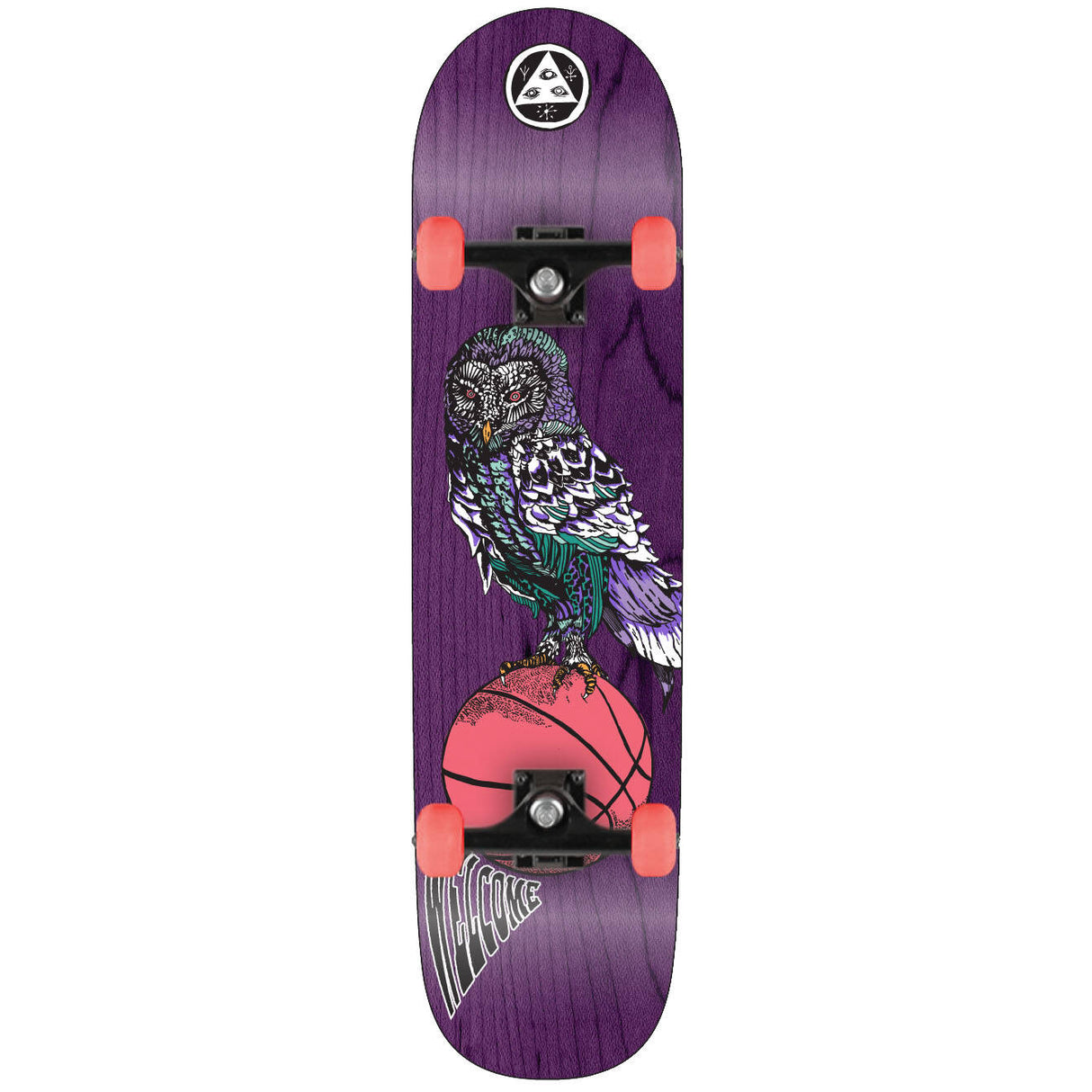 Welcome Hooter Shooter Complete Skateboard 8''