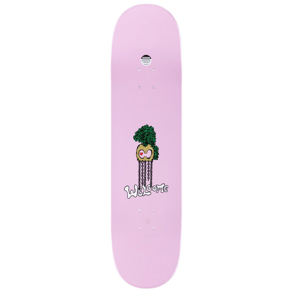 Welcome Mana Evan Mock Pro Model on Pele Skateboard Deck 8.38''