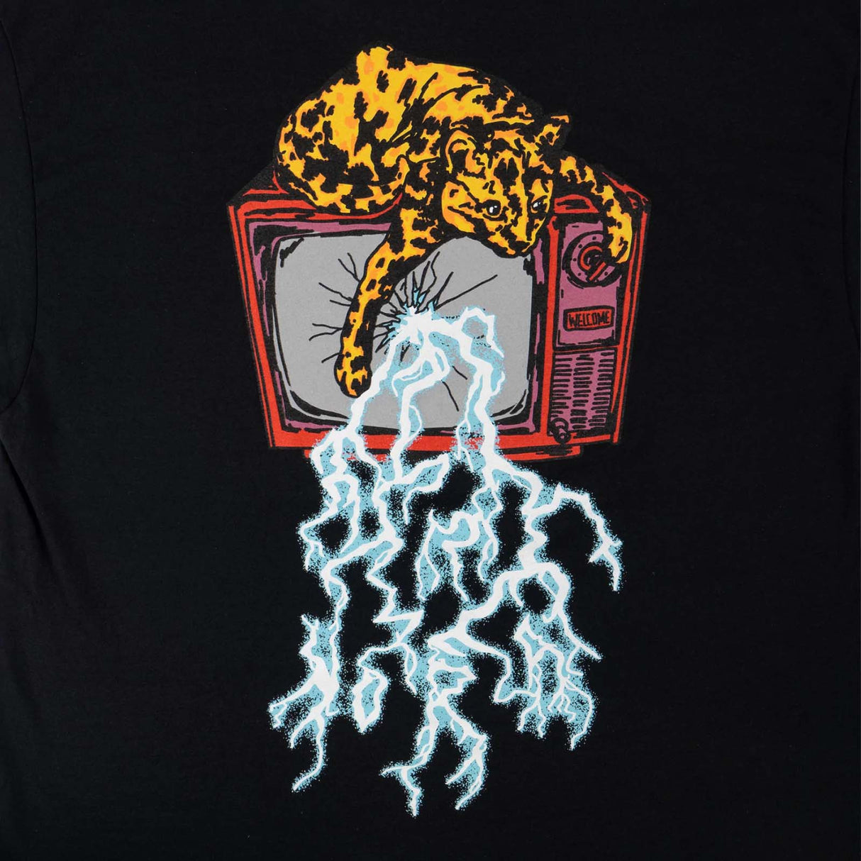 Welcome Static T Shirt - Black