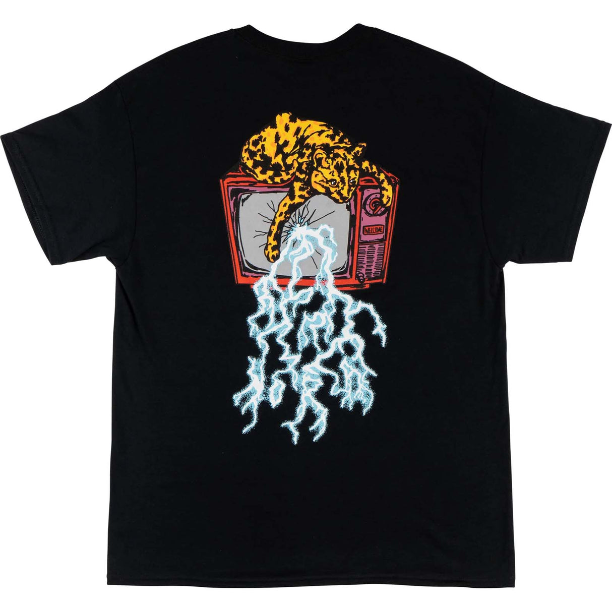 Welcome Static T Shirt - Black