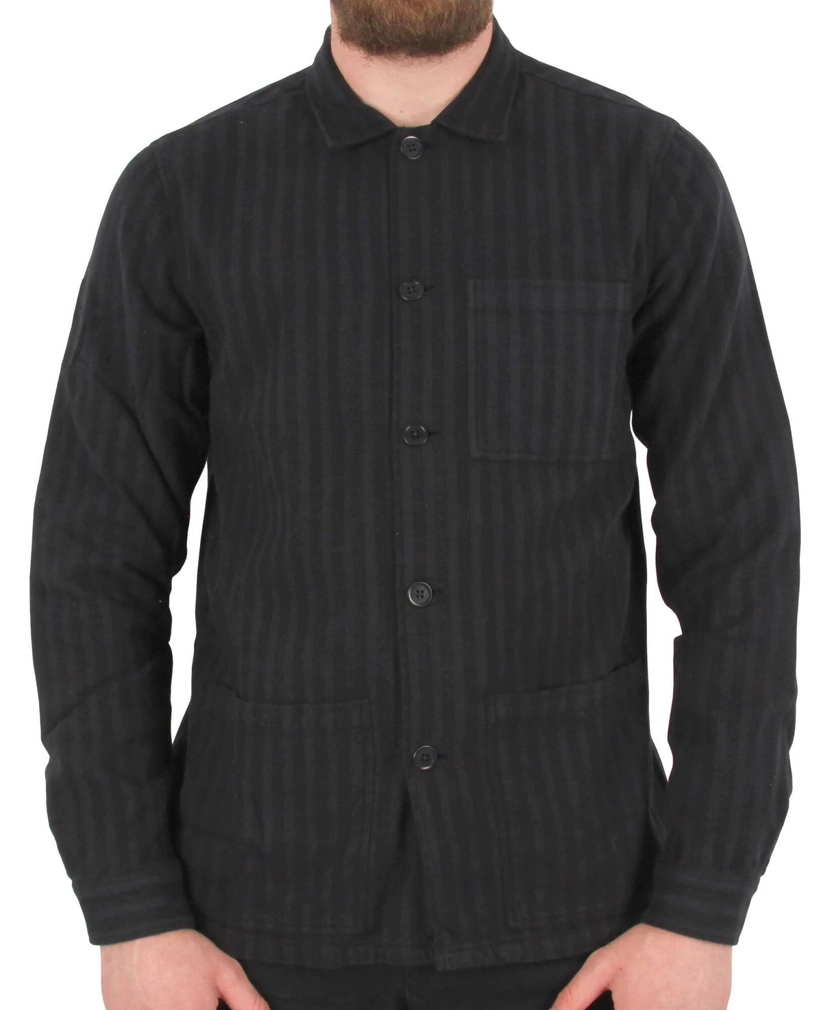 WeSC Orlando Long Sleeve Shirt - Marina Blue