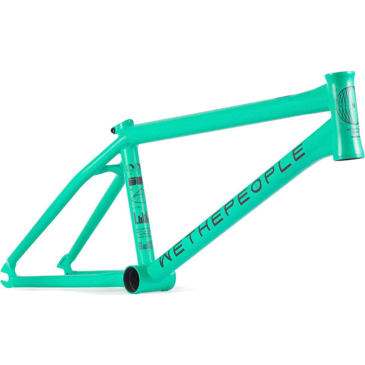 WeThePeople Network 21'' BMX Frame - Translucent Baja Blast