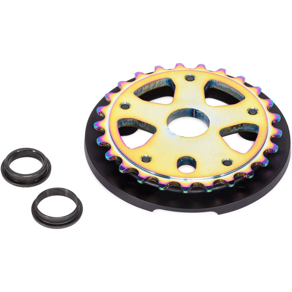 WeThePeople Paragon Guard Combo BMX Sprocket Set - Oilslick 25T