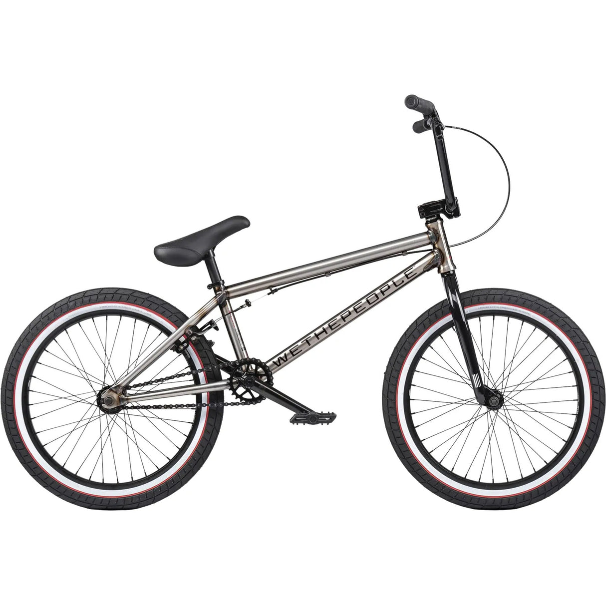 WeThePeople Nova 20.5" Complete Freestyle BMX - Glossy Raw