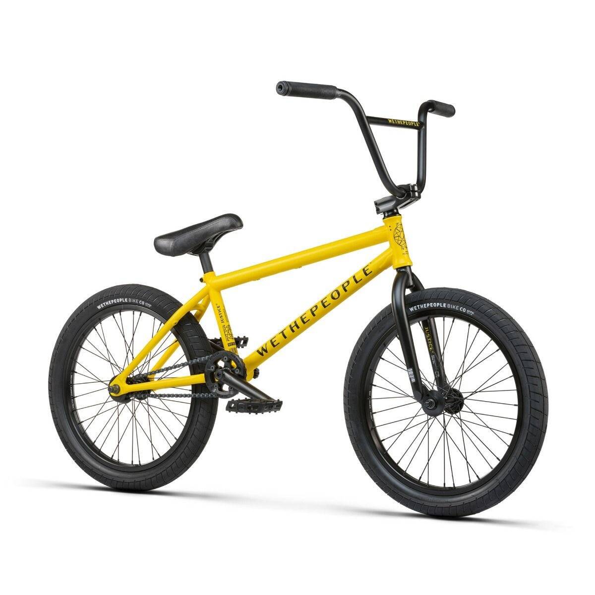 WeThePeople Justice 20.75'' Complete BMX - Matte Taxi Yellow