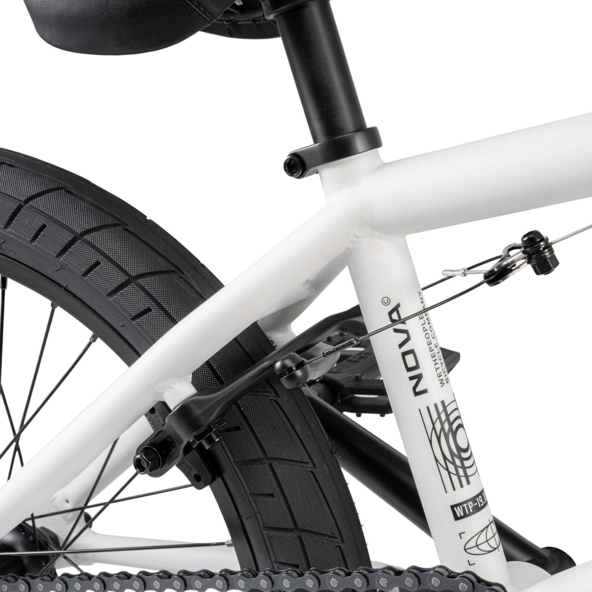 WeThePeople Nova 20 Complete BMX - Matte White