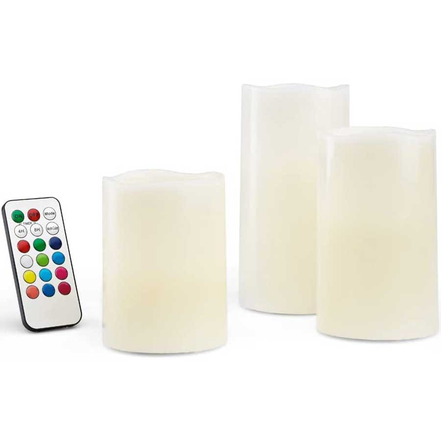 #winning Remote Control Multicolour Candles