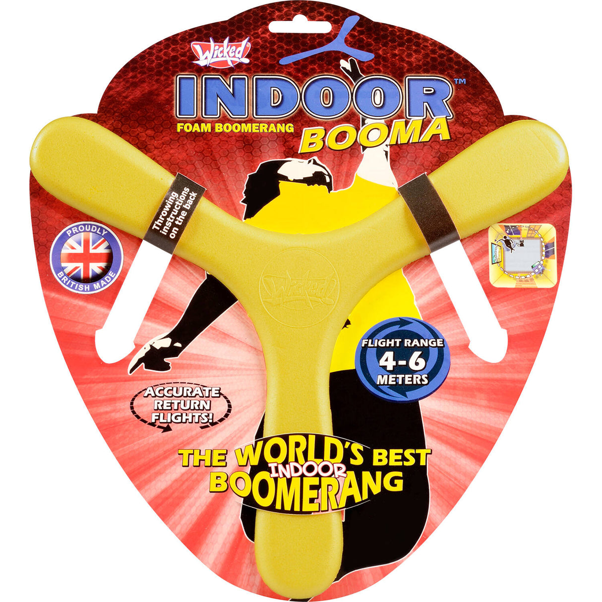 Wicked Indoor Booma Boomerang