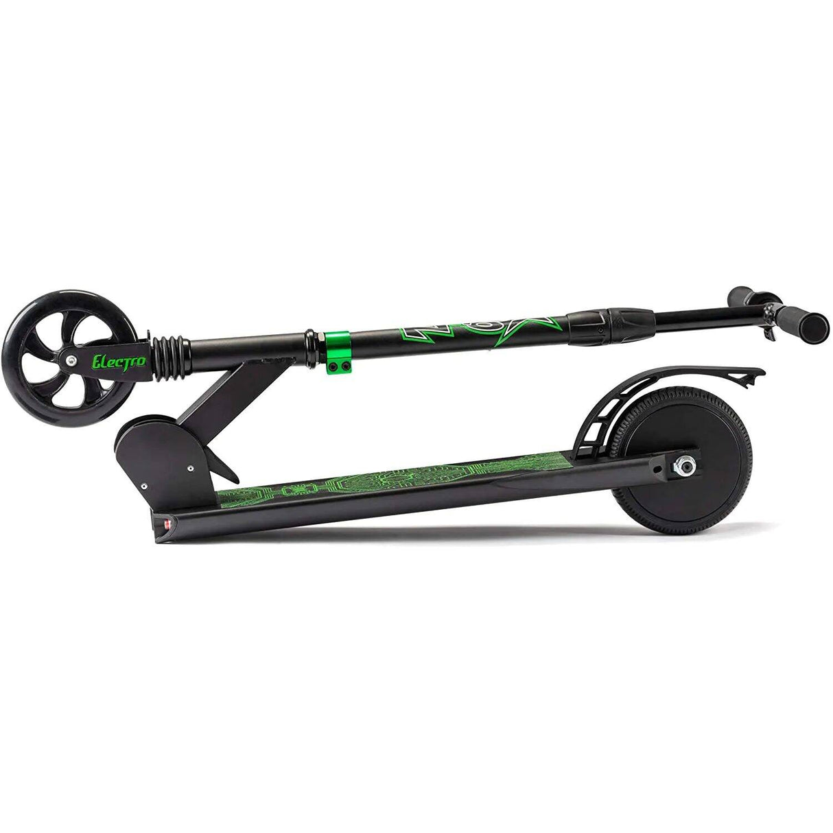 Xootz Electro Electric Scooter - Black/Green