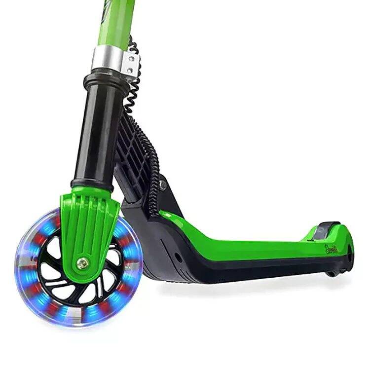 Xootz Elements Electric Scooter - Black/Green