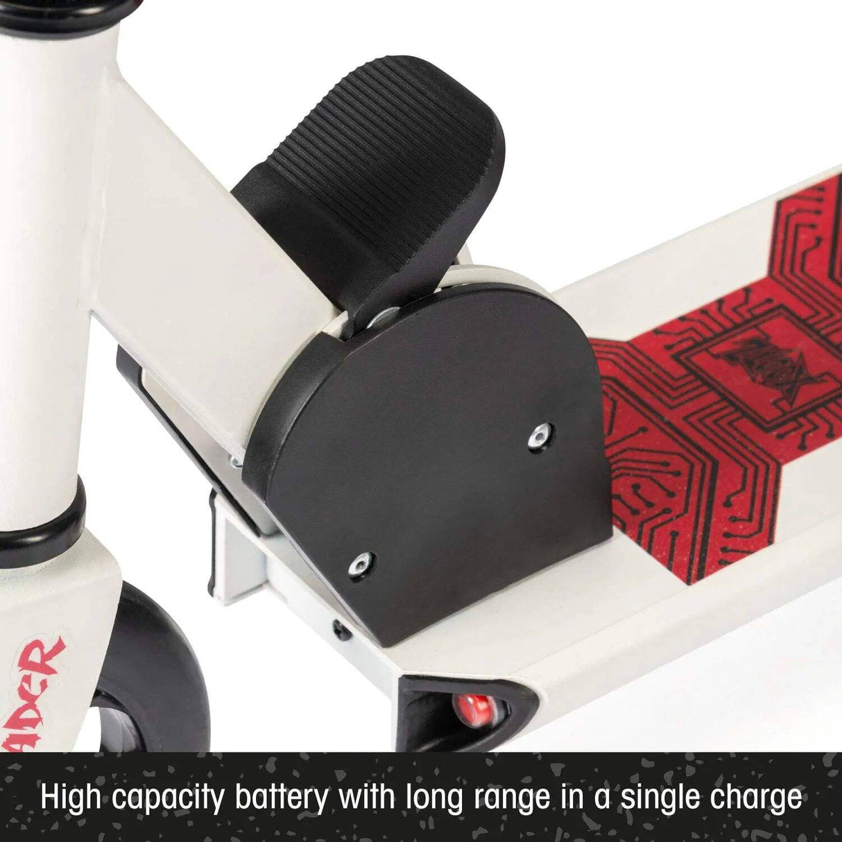 Xootz Evader Electric Scooter - Black/Red