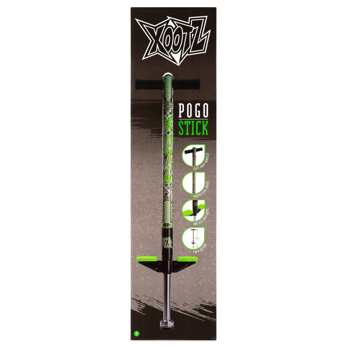 Xootz Pogo Stick - Black/Green